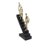 FQRDKT Statuetta in Resina Raffigurante Un Pensatore su Una, Ideale per L'arredamento Dell'ufficio, Stile a