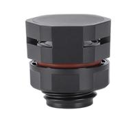 FQRDKT Vite di Spurgo, Impermeabile, da Usare, Vite di Spurgo in Nylon, Tappo di Spurgo M12x1,5, Nero