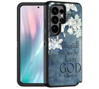 FQTBCEARI Custodia protettiva integrale per Samsung Galaxy S26 Ultra di grado militare, resistente, a 3 strati, antiurto, per Samsung Galaxy S26 Ultra 5G (6,9 pollici, 2026), citazione versi della