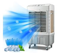 FQWYNMZ Condizionatore Portatile, Raffrescatore D'aria 3 in 1 con 3 Velocità, Grande Serbatoio Dell'acqua da 60 Litri, Raffreddatore per Paludi, Ventola di Raffreddamento a Risparmio Energetico(Size:8