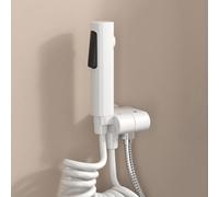FQYEP Doccetta per Bidet Kit Idroscopino WC A Parete Bianco