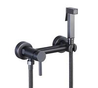 FQYEP Doccino Bidet per Wc Grigia Idroscopino Doccetta Bidet Portatile Acqua Calda E Fredda,Tipo A