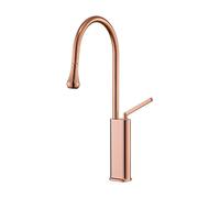 FQYEP Rubinetto con Doccetta Estraibile Lavatoio Rubinetto Lavello Cucina 2 Modalità Girevole a 360° Miscelatore Cucina Rubinetto Miscelatore Cucina Oro Rosa
