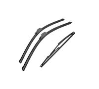 FQYYWL Automotive Tergicristalli per Fiat per Panda 169 2003 2004 2005 2006 2007 2008-2012 22 "+16"+13" Tergicristallo Anteriore Posteriore Parabrezza Accessori per Finestre 3 Pezzi Tergicristallo