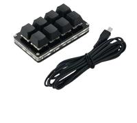 FQzsbWbbt Tastiera meccanica personalizzata Macro programmabile USB RGB 24 16 12 9 8 4 3 2 Copia e incolla tastiera da gioco fai da te Macropad(8 Keys)