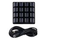 FQzsbWbbt Tastiera meccanica personalizzata Macro programmabile USB RGB 24 16 12 9 8 4 3 2 Copia e incolla tastiera da gioco fai da te Macropad(16 Keys)