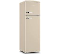 Severin Frigorifero retrò doppia porta RKG8985 246 L Classe D Crema 166 x 55 cm
