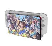 FR-TEC Carcasa Protectora One Piece Nintendo Switch One Piece Dressrosa - Protege el Dock y Evita Rayaduras - Incluye 6 Ranuras