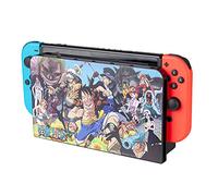 FR-TEC Carcasa Protectora One Piece Nintendo Switch One Piece Dressrosa - Protege el Dock y Evita Rayaduras - Incluye 6 Ranuras