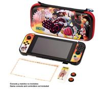 FR-TEC Estuche con Foam para Nintendo Switch One Piece Full Pack Dressrosa + Carcasa para Joycon + Grips Antideslizantes + Prot