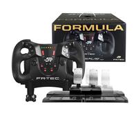 FR-TEC - Volante con pedale FORMULA WHEEL Compatibile con Playstation 4, Series X, Xbox One, Playstation 3, Switch y PC)