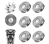 FR8 Testine di Ricambio per Rasoio da Uomo 6 Pezzi, Compatibili con Accessori per Rasoio Serie 1000,3000,5000, FS3XX, FS9XX, FS8XX, AT, Rasatura Delicata e Indolore, Lame Autoaffilanti, Non Originali
