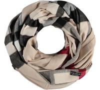 FRAAS Cashmink Loop Scarf 75 x 70 cm - Più morbida del cashmere - Made in Germany - Sciarpa a tubo a quadri da donna