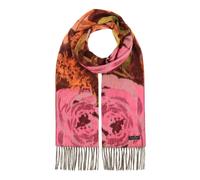 FRAAS sciarpa Cashmink Scarf With Romantic Floral Design Pink