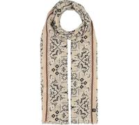 FRAAS Sciarpa da donna Paisley 100% cotone 50 x 180 cm | leggera | per blazer ed outfit elegante, Crema al burro, Taglia unica