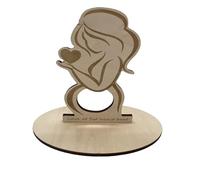 Frabe Family Cornice in Legno, Immagine ad Ultrasuoni Bambino, Cornice Sonogramma, Mamma Incinta, Cornice Ecografia Gravidanza
