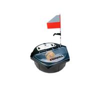 FRABILL VYPR Aerated Straightline Reel | Thermal Tip-Up with Built-in Aerator And Lighted Trip Indicator, Unisex, Nero, Taglia Unica