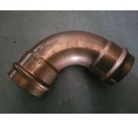 FRABO 9002 CURVA 90° FF DIAMETRO 54 RACCORDO RAME PRESSARE