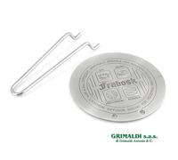 DIFFUSORE UNIVERSALE ACCIAIO INOX 14CM FRABOSK PIANO INDUZIONE QUALSIASI PENTOLA