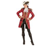 Frac Parata Jacquard Rosso CostumeTAGLIA L