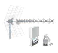 Kit completo fracarro 7g5 t2 217973 blu10hd 5g - map3r3uu t2 - mini power 12p