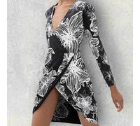 Fracomina - Vestito regular mini con stampa floreale - M