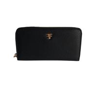 Fracomina Zip Around In Ecopelle Nero Donna