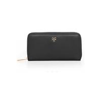 Fracomina Zip Around Wallet Black Nero Donna
