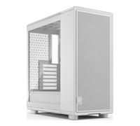 Fractal Design Case Midi Tower EPOCH WHITE TG CLEAR TINT con 3 ventole da 120mm