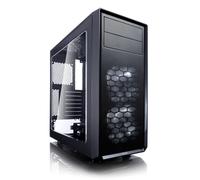 FRACTAL DESIGN CASE PC Focus G - Torre Media - Nero - Vetro temperato - Formato ATX (FD-CA-FOCUS-BK-W)