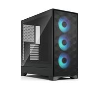 Fractal Design Case Pop 2 Air Black TG RGB Midi Tower Nero con Finestra