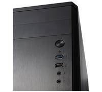 Fractal Design - CORE 1100, Midi-Tower, PC, Micro-ATX, Mini-ITX, Fondo, 2x 120 mm, 63, 5, 88, 9 mm (2.5, 3.5 pollici )