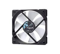 Fractal Design Dynamic X2 GP-12 PWM Computer Fan - Silent Fan - High Airflow - 120x120x25 mm - 2000RPM - FDB-Bearings - Trip Wire - Aerodynamically shaped struts - 12v - Black/White (Single)