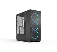 Fractal Design Epoch XL Black RGB - Case PC gaming - Momentum 14 RGB | Chassis ad alto flusso con parte anteriore in rete, include 3 ventole Momentum 14 RGB e supporta GPU fino a 425 mm