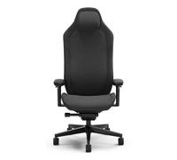 Fractal Design Refine Fabric Dark Gaming Chair - Ergonomic Office Desk Chair Functionality with 4D Adjustable Armrests, High-Back Support, Lumbar Cushion, And Premium Fabric