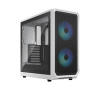 Fractal Design Focus 2 RGB Mid Tower Vetro temperato USB 3.2 Bianco