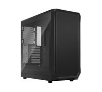 Fractal Design Focus 2 Nero (Fractal Design Focus 2 [Black TG] Gaming Case w/ Clear Glass Window, ATX, 2 Fans, Mesh Front, Inno