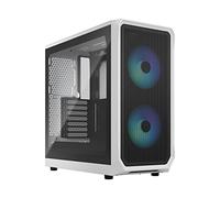 Fractal Design Focus 2 RGB con vetro temperato Bianco