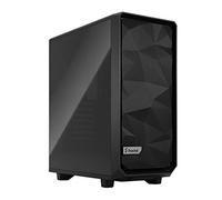 Fractal Design Meshify 2 Compact Black ATX Flexible High-Airflow Dark Tinted Tempered Glass Window Mid Tower Computer Case