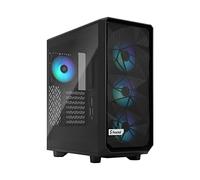 Fractal Design Meshify 2 Compact Lite RGB con vetro temperato Nero