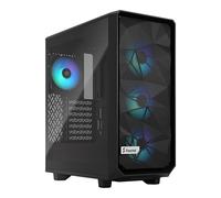 Fractal Design Meshify 2 Compact Lite RGB con vetro temperato Nero