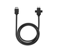 FD-A-USBC-001 cavo USB 0,67 m Nero Nero, 0,67 m, USB C, 10000 Mbit/s, Nero