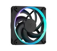 Fractal Design Momentum 12 RGB - Ventola silenziosa per case PC - 120 mm - ARGB Gen 2 - 16 LED - Pale in polimero a cristalli liquidi (LCP) - Nero