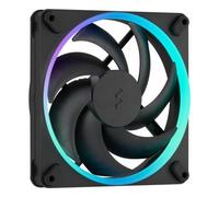 Fractal Design Momentum 14 RGB - Ventola silenziosa per case PC - 140 mm - ARGB Gen 2 - 20 LED - Pale in polimero a cristalli liquidi (LCP) - Nero - Confezione da 3