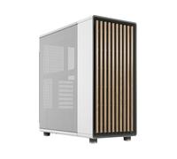 Fractal Design North Midi Tower Bianco (Fractal Design North Chalk White [White Solid] Case, ATX, Fine Mesh Side, 2 Fans, USB-C