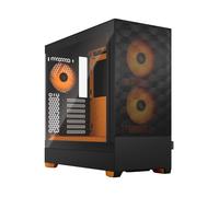 Fractal Design Pop Air Tower Nero, Arancione (FRACTAL DESIGN Pop Air RGB Orange Core)
