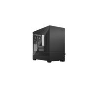 Fractal Design Pop Mini Silent Mini Tower con vetro temperato, Nero