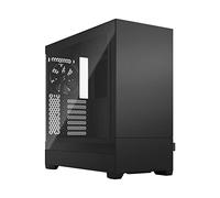 Fractal Design Pop Silent Black - Tempered Glass Clear Tint - Bitumen panel and sound-dampening foam - TG side panel - Three 120 mm Aspect 12 fans included - ATX Silent Mid Tower PC Case
