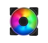 Fractal Design Prisma AL-12 - 120mm Ventilatore del computer - PWM Control - Sei LED RGB indirizzabili- ARGB - Ottimizzato per flusso d'aria elevato - LLS Cuscinetti - TripWire - RGB (3-pack)