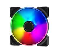 Fractal Design Prisma AL-14 3P Case per computer Ventilatore 14 cm Nero, Bianco